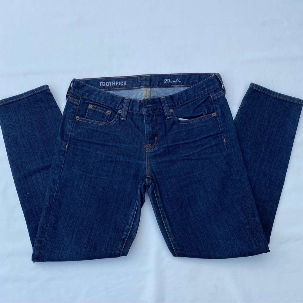 J. Crew Women’s Ankle Toothpick Skinny Jean Siz 29
